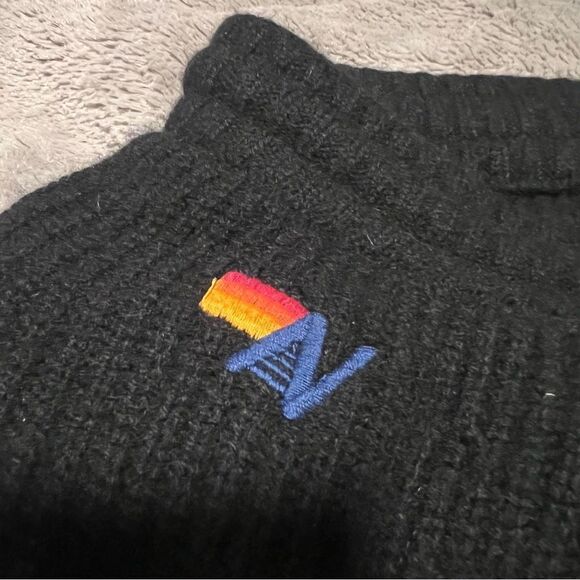 CASHMERE! AviatorNation🌈Cabin Cashmere Sweater Pant Made in USA 🇺🇸! - Picture 7 of 17